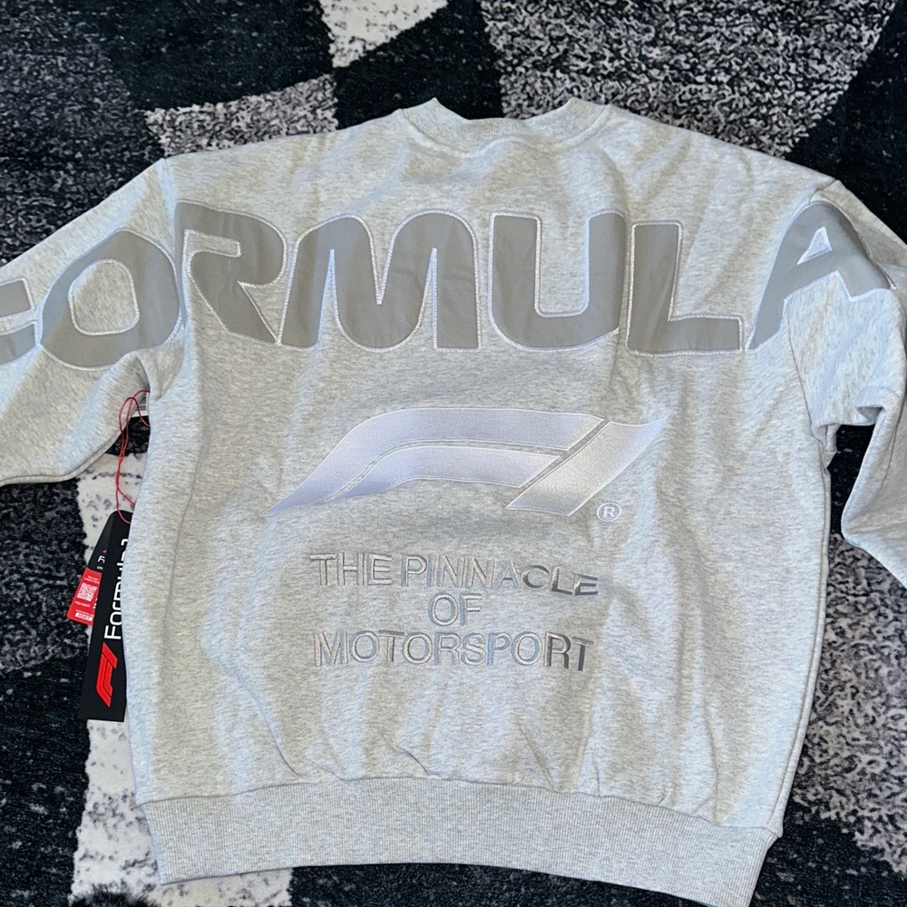PacSun Formula 1 Gray Sweatshirt